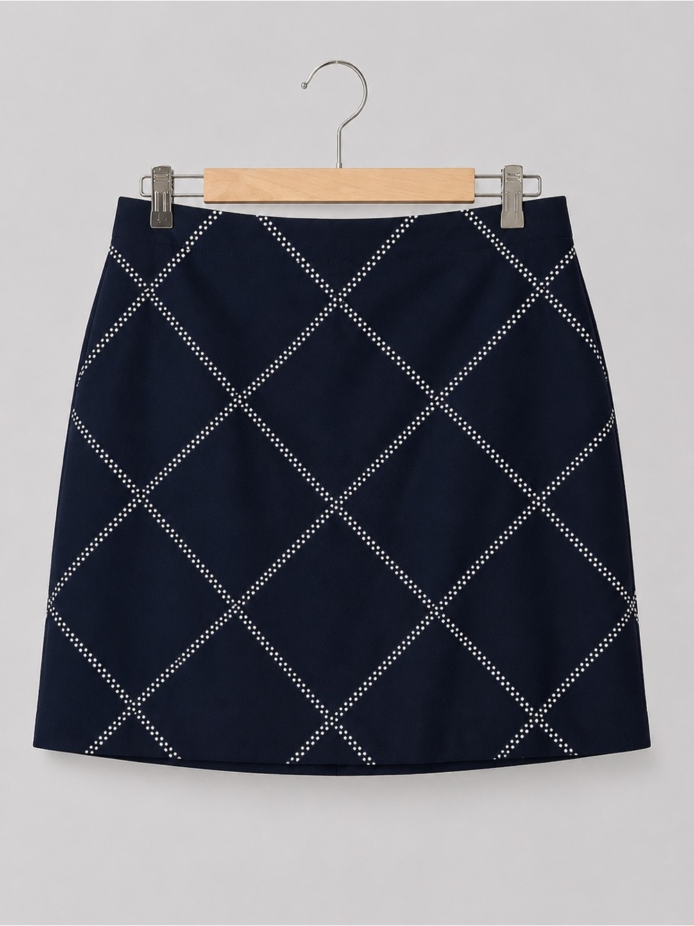 EP Pro Navy Windowpane Golf Skort / Mini Skirt